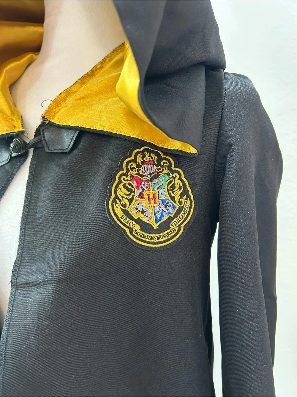 Wizarding World of Harry Potter Wizard Robe Costume with Hood, Kids Size M 7-8